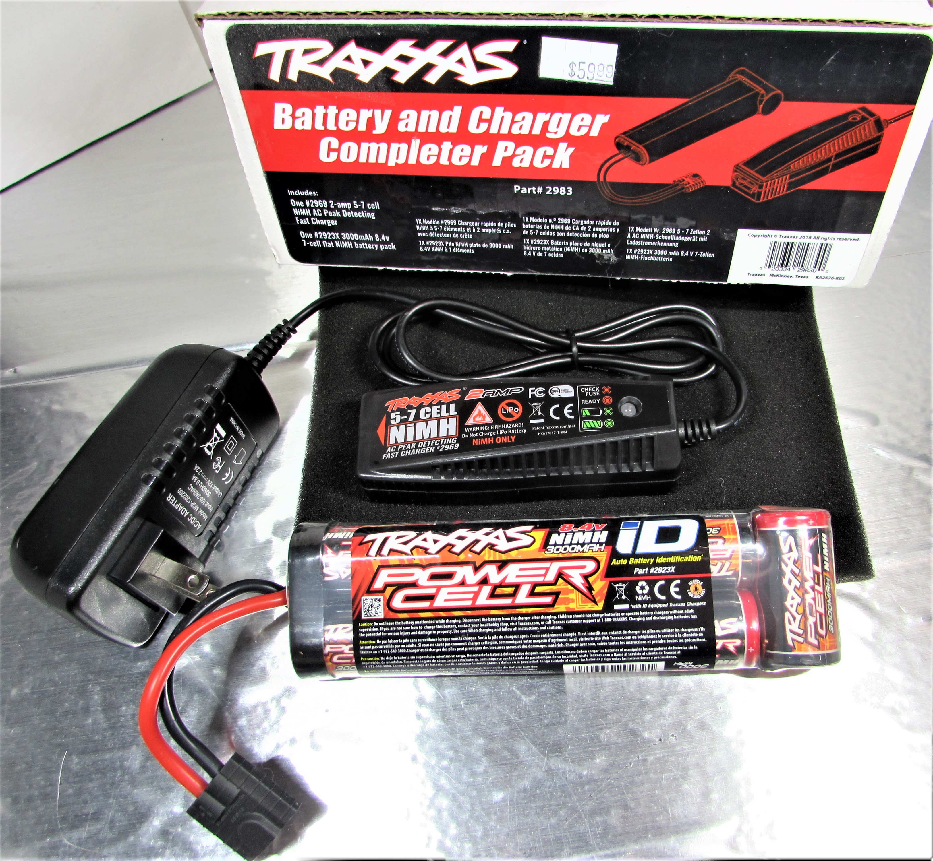 Batteries voitures et bateaux RC - Traxxas Batterie Lipo 11.1V 3S 5000mAh  ID 2872X - FLASH RC